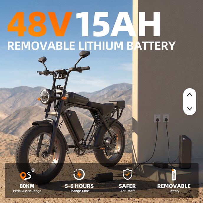 Aairsk X5 City E-Bike 20 Zoll Fatbike 25km/h