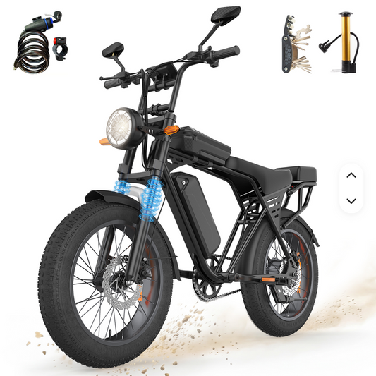 Aairsk X5 City E-Bike 20 Zoll Fatbike 25km/h