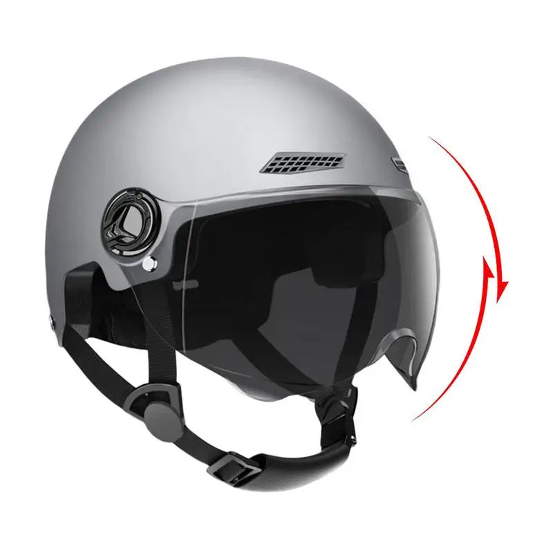 Vintage Halbhelm – E-Scooter & Motorrad, 3C