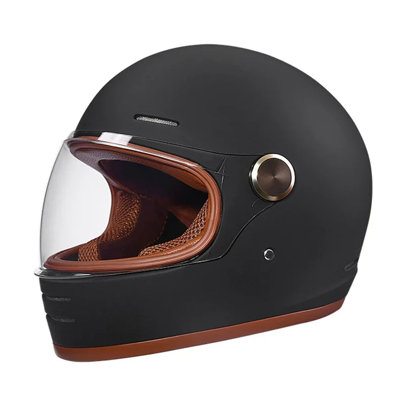 Offener Retro Motorradhelm – ECE/DOT-zertifiziert