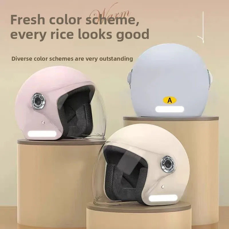 Ganzjahres-Motorradhelm – Beschlagfrei, DOT