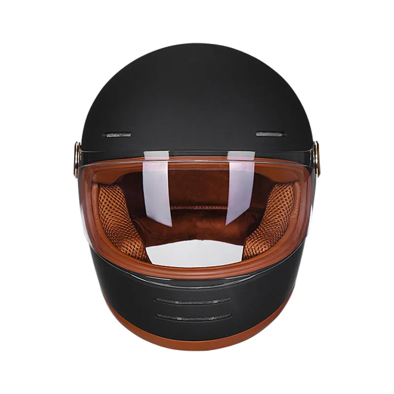 Offener Retro Motorradhelm – ECE/DOT-zertifiziert